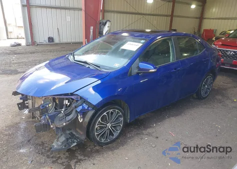 2016 Toyota Corolla S Premium из США, поврежденный, VIN 2T1BURHE3GC656467